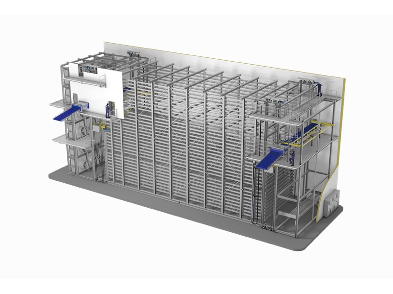 Modular Multi-Layer Box Freezer